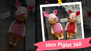 Read more about the article Chart Móc Heo Piglet trong phim Winnie The Pooh