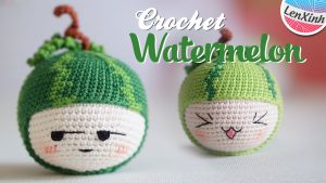 Read more about the article Chart Móc Quả Dưa Hấu Đầu Gấu – Crochet Watermelon